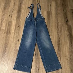 Free people A-line overalls